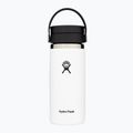 Sticlă termică Hydro Flask Wide Flex Sip 470 ml alb W16BCX110