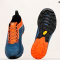 Încălțăminte de trekking pentru bărbați Scarpa Rapid GTX bleumarin-portocalie 72701 14