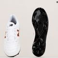 New Balance 442 V2 Academy FG ghete de fotbal pentru copii alb JS43FWD2.M.035 17