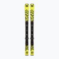 Schiuri de coborâre pentru copii  Völkl Racetiger Jr Yellow + legături 4.5 VMotion Jr 100-120 cm yellow