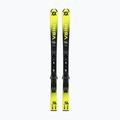 Schiuri de coborâre pentru copii Völkl Racetiger Jr Yellow + legături 4.5 VMotion Jr 100-120 cm black