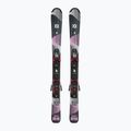 Schiuri de coborâre pentru copii Völkl Shine Jr + legături 4.5 VMotion Jr Lady 100-120 cm black/pink