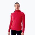 Rab Nexus hanorac cu glugă fleece pentru femei roșu QFE-69-RU