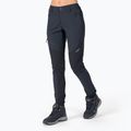Pantaloni de drumeție pentru femei Rab Torque Mountain negru-cenușiu QFU-41-BE-08