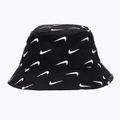Pălărie pentru copii Nike Swoosh Print Bucket black 2
