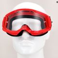 Ochelari de ciclism pentru bărbați 100% Strata 2 roșu/clear 50027-00004 7