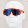 Ochelari de ciclism pentru copii POC Aspire POCito fluo orange translucent/equalizer grey space 6