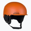 Cască de schi Smith Scout mată carneliană