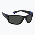 Ochelari de soare pentru bărbați Polaroid PLD 2135/S matte black blue/grey polarized 2