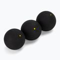 Mingi de squash Prince Rebel 1Yellow Tube 3 szt. black 4