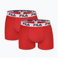 Boxeri pentru bărbați FILA FU5016/2 red 5