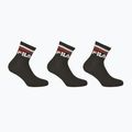 Șosete Fila Unisex Quarter 3 Pack black 5