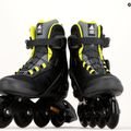 Patine cu role pentru bărbați Rollerblade Macroblade 84 BOA negru/verde 07370600 17