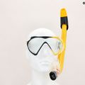Set de snorkeling Aqualung Compass negru/galben SR4110107S 16