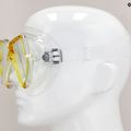 Mască de snorkeling Mares Zephir galben transparent 411319 3