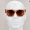 Ochelari de soare pentru femei GOG Emily fashion maro cristal / maro gradient E725-2P 10