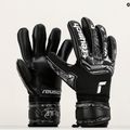 Mănuși de portar pentru copii Reusch Attrakt Infinity Infinity Finger Support Junior negru 5372720-7700 9