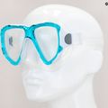 Mares Trygon mască de snorkelling albastru clar 411262 8