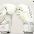 Venum Elite mănuși de box pentru bărbați alb și argintiu 1392-574 7