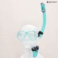 Set de snorkeling AQUASTIC Mască + Aripioare + Tub albastru MSFA-01SN 21