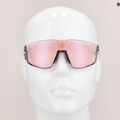 Julbo Fury Reactiv 1-3 Ochelari de ciclism cu contrast ridicat alb mat/gri translucid 6