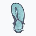 Sandale barefoot pentru femei Xero Shoes Aqua Cloud blue/glow 6