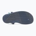Sandale barefoot pentru femei Xero Shoes Aqua Cloud blue/glow 7