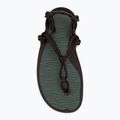 Sandale barefoot pentru bărbați Xero Shoes Aqua Cloud java/brown/dark/forest 5