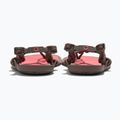 Sandale barefoot pentru femei Xero Shoes Aqua Cloud moel/sunset coral morel/sunset coral 6