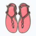Sandale barefoot pentru femei Xero Shoes Aqua Cloud moel/sunset coral morel/sunset coral 8