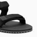 Sandale barefoot pentru femei Xero Shoes D-Trail black / asphalt 7