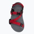 Sandale barefoot pentru copii Xero Shoes Z-Trail charcoal/red pepper 5