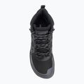 Pantofi barefoot bărbați Xero Shoes Scrambler Trail Mid WP negru/asfalt 5