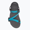 Sandale barefoot pentru femei  Xero Shoes Z-Trail EV lake blue / asphalt 5