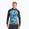 Cămașă de înot pentru bărbați Dakine Hd Snug Fit Rashguard Hoodie albastru/negru DKA363M0004