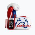 Mănuși de box Rival RB7 Fitness Plus Bag white/blue 2