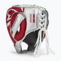 Cască de box Rival RHG100 Professional Headgear red/silver 3