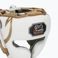 Cască de box Rival RHG100 Professional Headgear white/gold 4