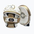 Labe de antrenament pentru antrenori Rival Professional Punch Mitts white/gold