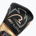 Mănuși de box Rival RS100 Professional black/gold 5
