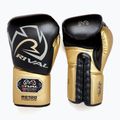 Mănuși de box Rival RS100 Professional black/gold