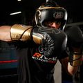 Mănuși de box Rival RS100 Professional black/gold 4