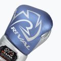 Mănuși de box Rival RS100 Professional blue/silver 5