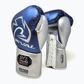 Mănuși de box Rival RS100 Professional blue/silver 2