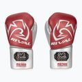 Mănuși de box Rival RS100 Professional red/silver 2