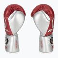 Mănuși de box Rival RS100 Professional red/silver 4