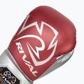 Mănuși de box Rival RS100 Professional red/silver 5