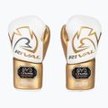 Mănuși de box Rival RS100 Professional white/gold 2