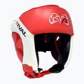 Rival Amateur competiție de box cască de box cască de protecție roșu/alb 6