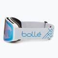 Ochelari de schi Bollé Nevada white metalic blue matte/azure 4